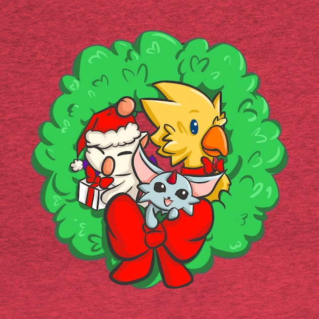 Merry Kwehmas, Kupo! by kalgado